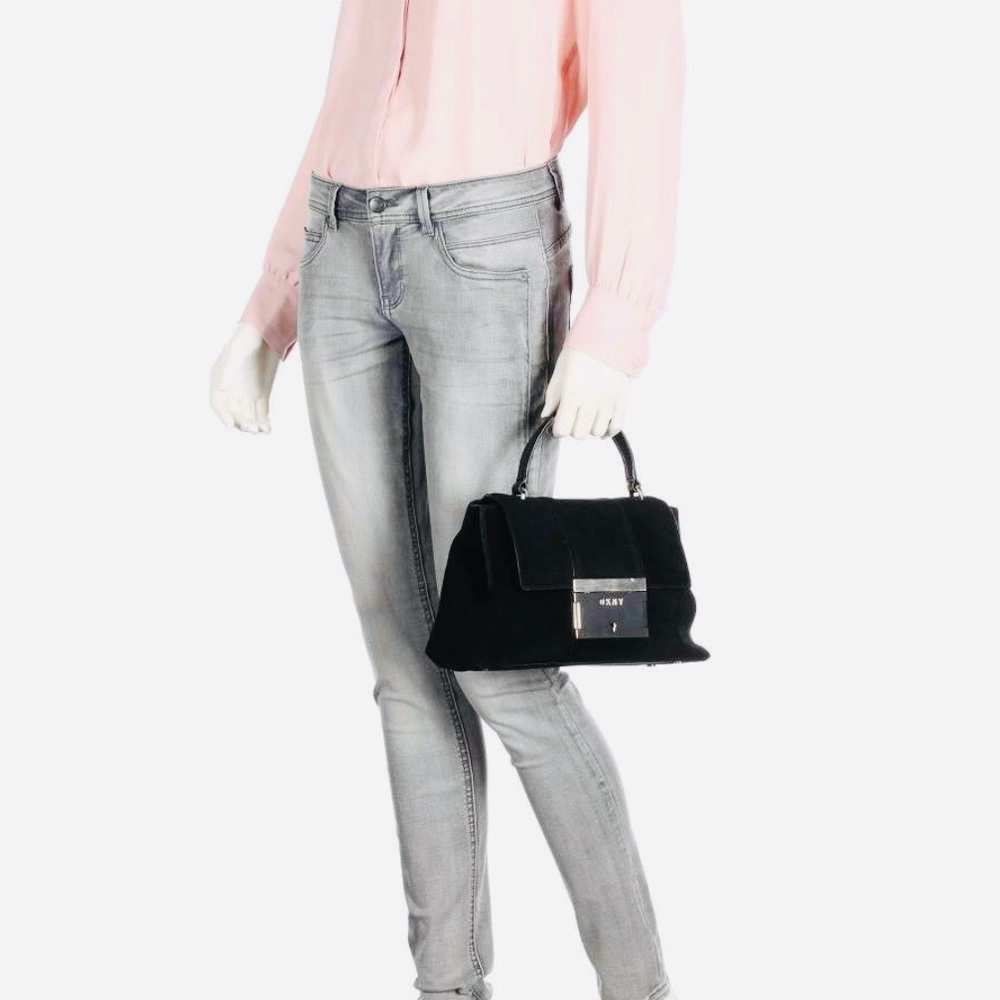 Adam Handbag brushed cow leather black - Picture 4 of 5